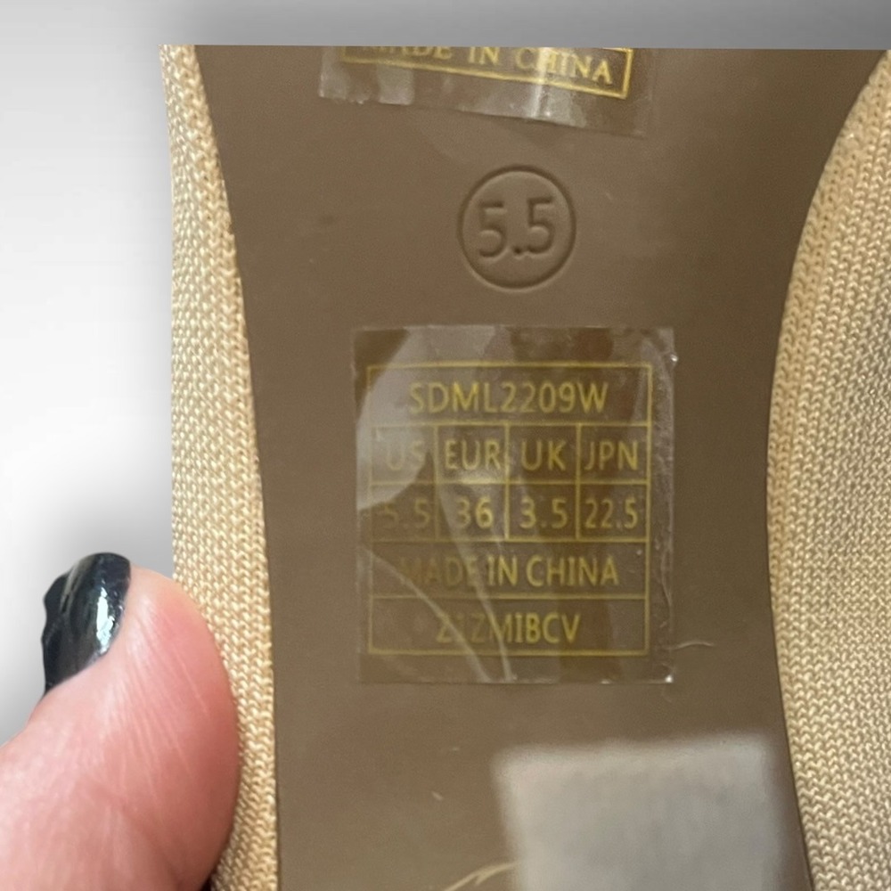 DREAM PAIRS Cream Beige Loader Upper Slide Sandals - Picture 7 of 8